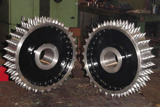 Spike Rolls for Sawmill